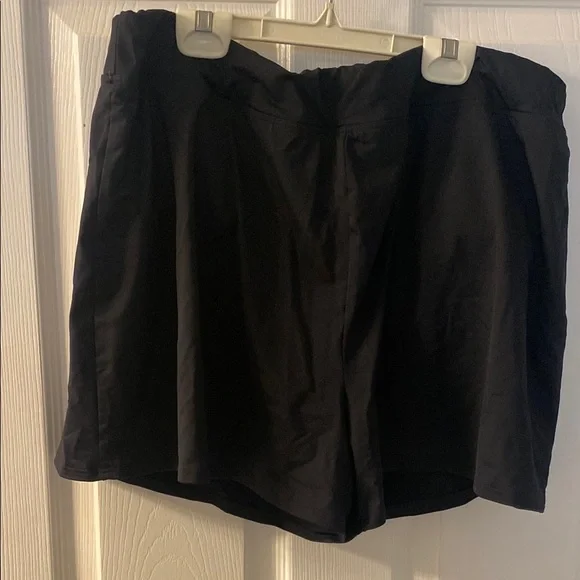 Women's Black swim Shorts - Picture 3 of 5